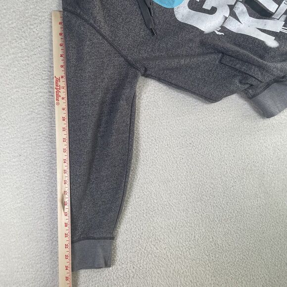 Ecko Unltd Hoodie Sweatshirt Mens XL Gray Pullover Spellout Long Sleeve - Picture 10 of 16